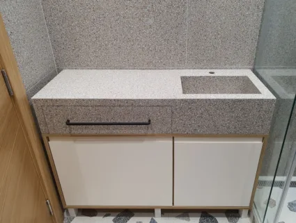 Lavabo u kupatilu od keramičkih pločica / foto: Decorativa Ceramica d.o.o.
