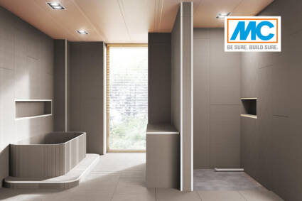 MC Building boards sistemi / Foto: MC Bauchemie modernokuptilo u tamno sivoj boji