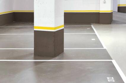 Hemifloor sistem na parkingu / foto: Hemiprodukt Hemifloor sistem na parkingu / foto: Hemiprodukt