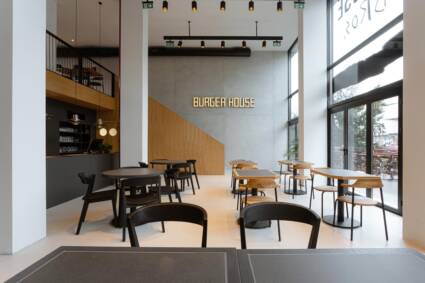 Studio Fluid, projekat: Burger House Bros / foto: Jovana Rakezić Studio Fluid, projekat: Burger House Bros / foto: Jovana Rakezić