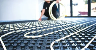 radiant underfloor heating