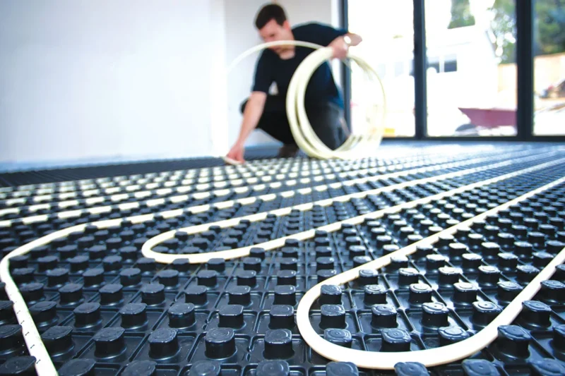 radiant underfloor heating