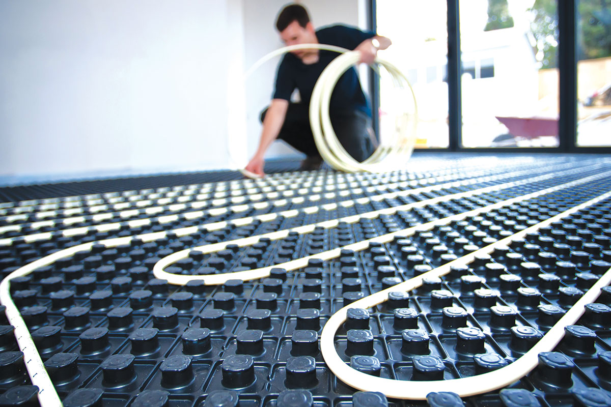 Radiant heating under wood flooring Flooring magazine