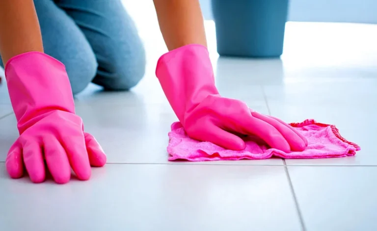 Cleaning and maintaining of ceramic tiles