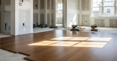 floor installation on concrete