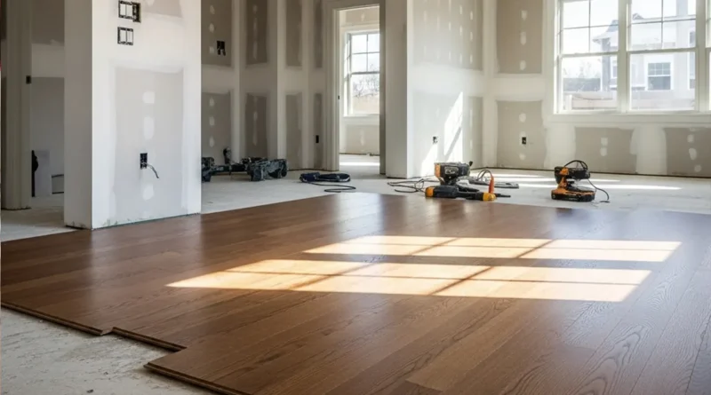 floor installation on concrete