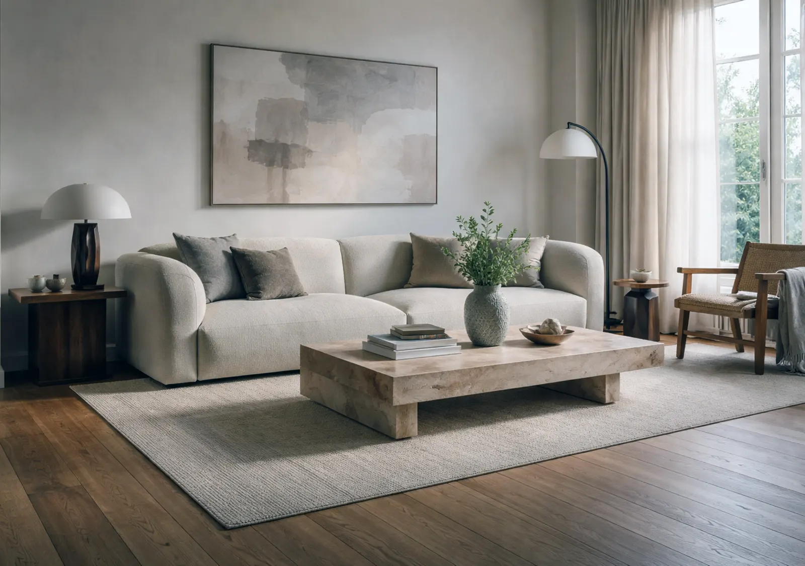 Dark wood flooring color