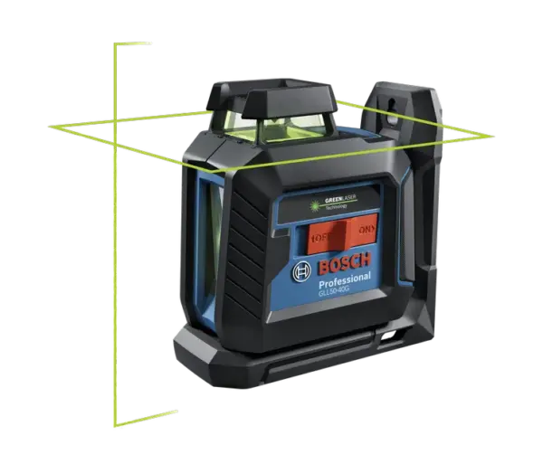 Bosch GLL50-40G green-beam 360 degree cross-line laser
