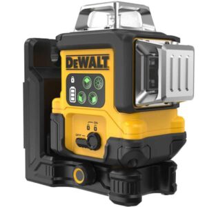 DEWALT DCLE14361GB USB-C rechargeable 3x360 green line laser level