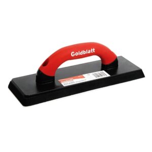 Goldblatt G02723 gum rubber grout float with red soft-grip handle
