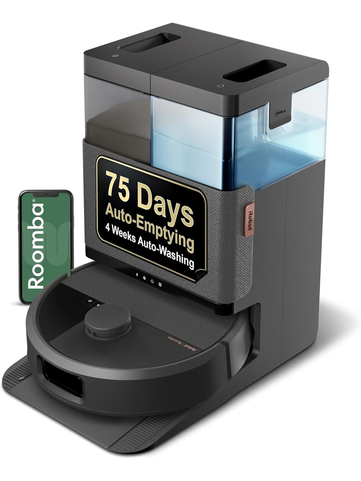 iRobot Roomba Plus 505 Combo Robot + AutoWash Dock