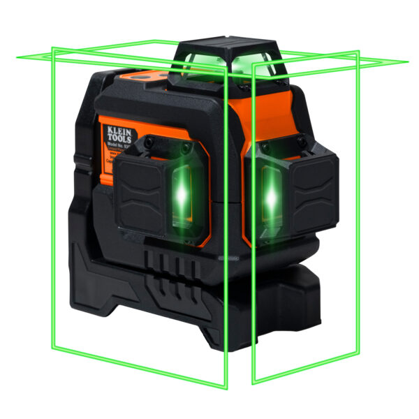 Klein Tools 93CPLG compact three-plane 360 green laser level