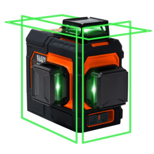 Klein Tools 93PLL rechargeable 3x360 green planar laser level