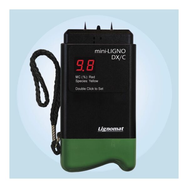 Lignomat mini-Ligno DX/C professional pin moisture meter