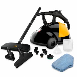 McCulloch MC1275 heavy-duty canister steam cleaner
