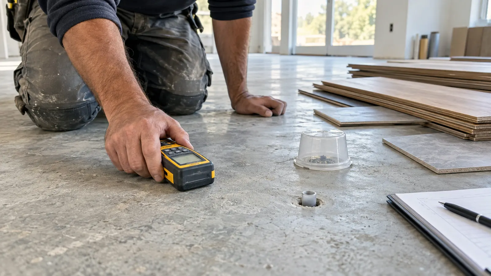 Concrete Moisture Testing for Flooring