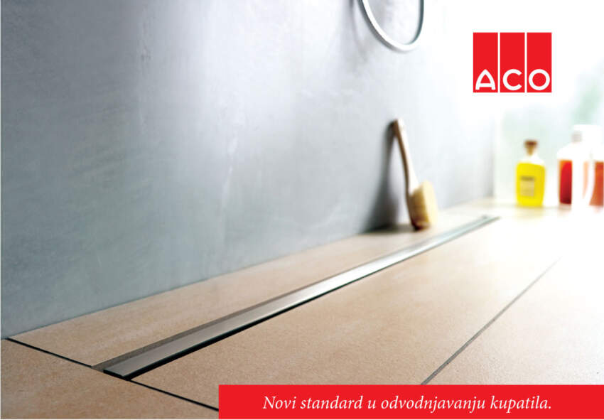 ACO ShowerDrain® S tuš kanal