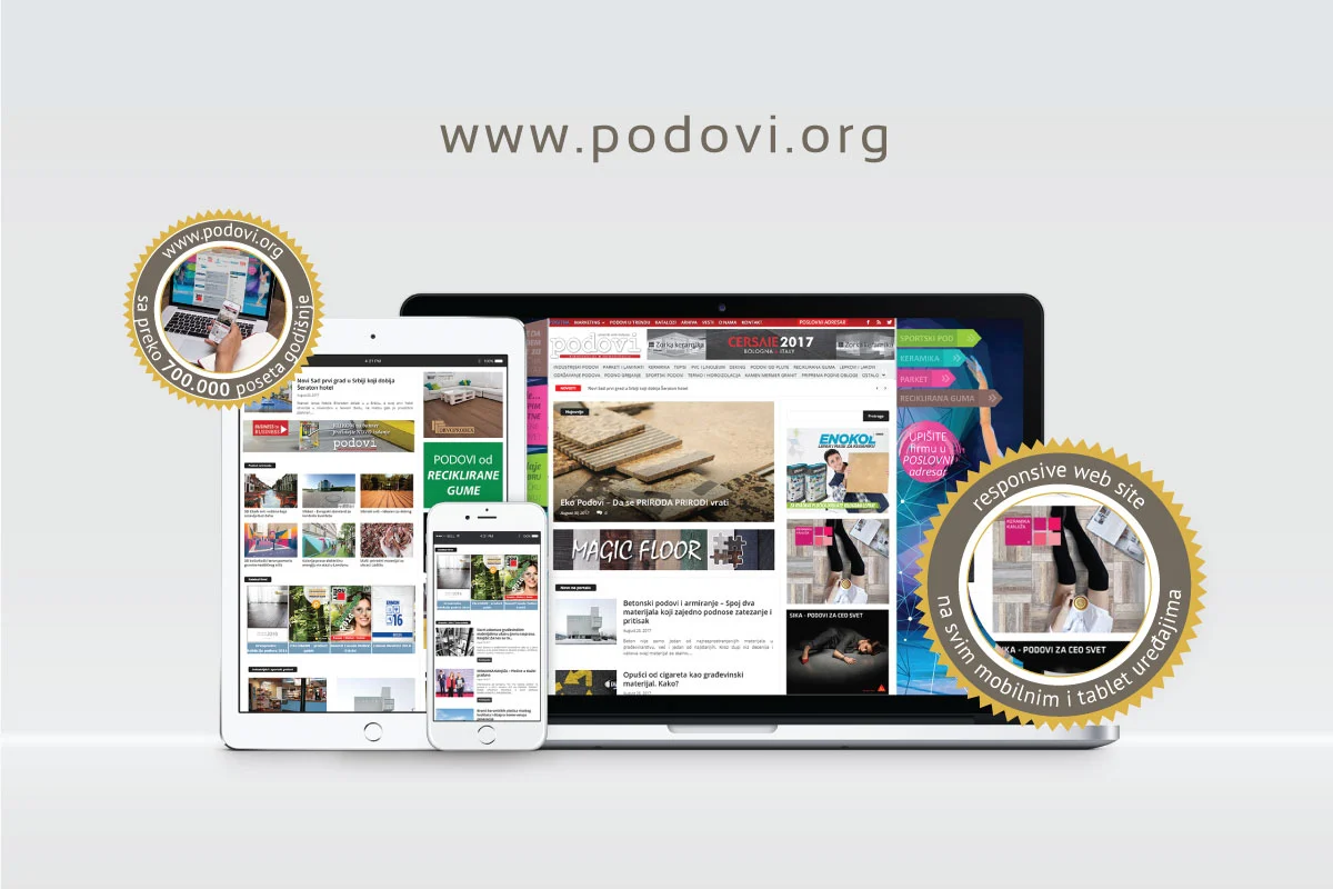 Websajt www.podovi.org - oglašavanje