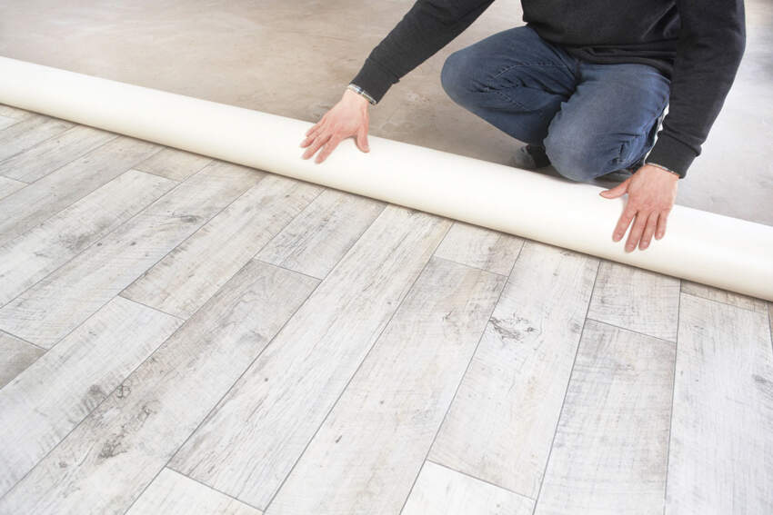Linoleum u rolnama