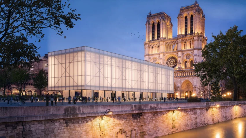 Notre Dame, privremeni objekat