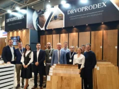 Tim kompanije DRVOPRODEX na sajmu DOMOTEX 2020 u Hanoveru