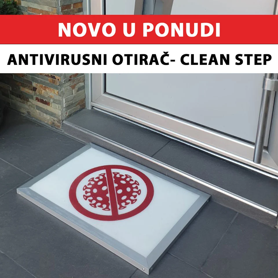 CLEAN STEP otirač za dezinfekciju obuće