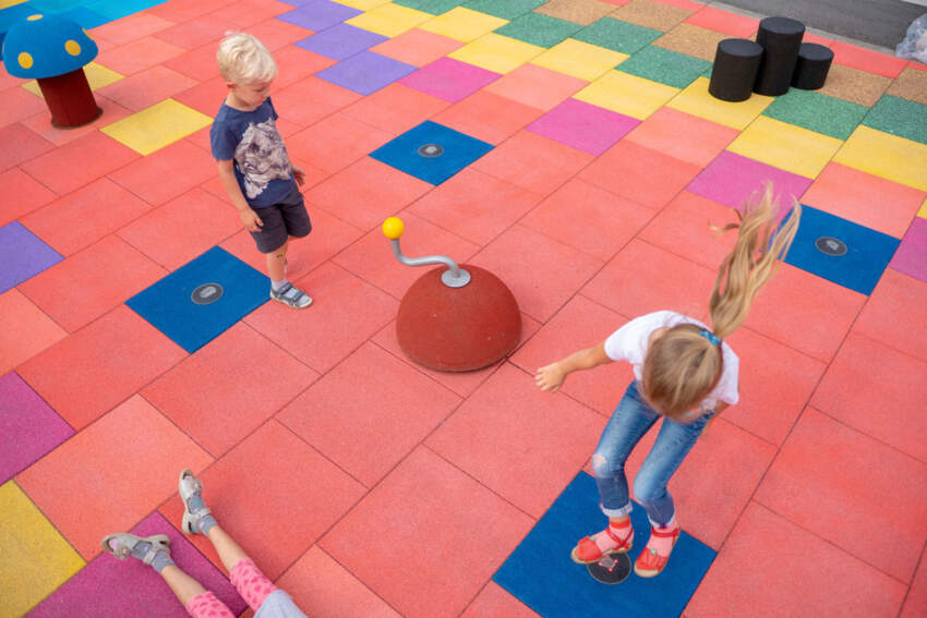 Sport play - reciklirana guma za dečije igralište