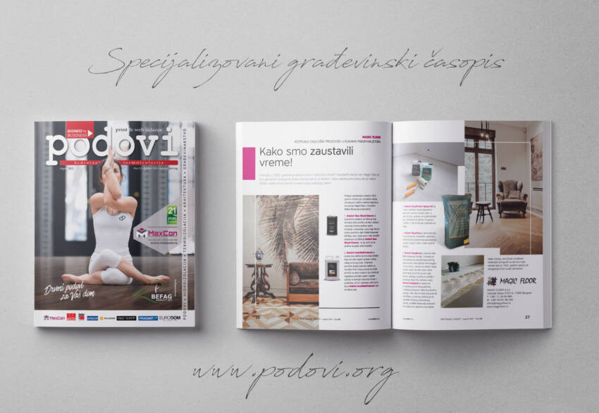 Časopis PODOVI - Hidroizolacija & Termoizolacija broj 51, avgust 2021