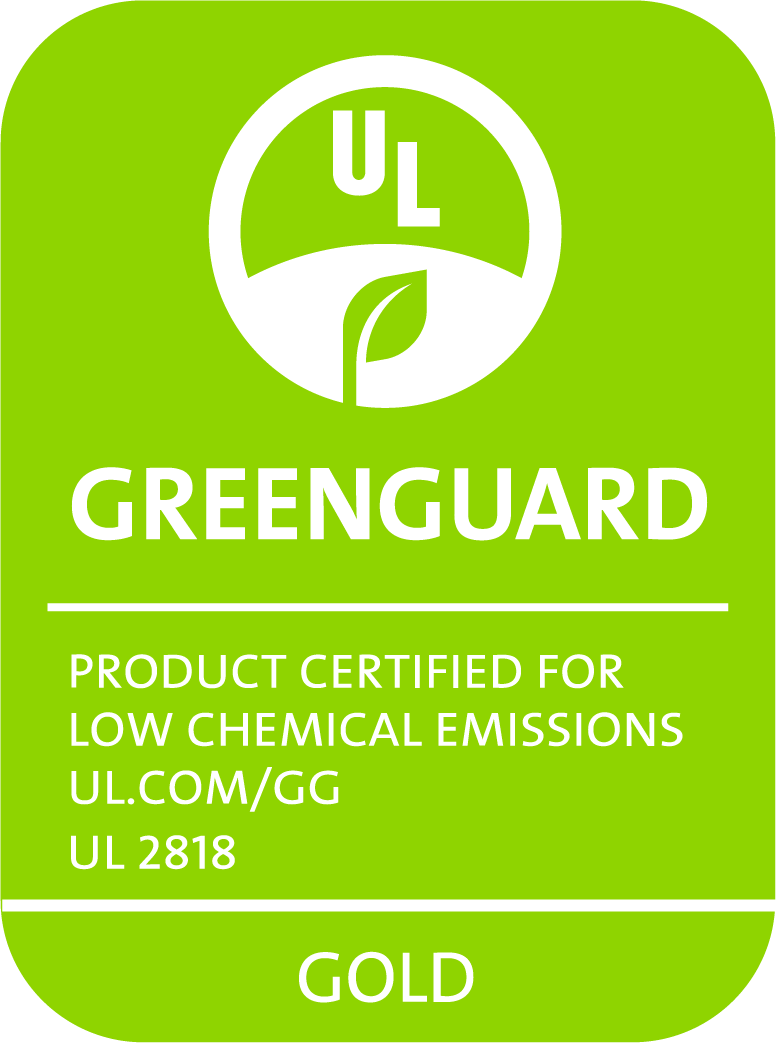 GreenGuard Gold certificate