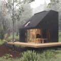 Kuća Dark forest / 3D vizualizacija: Mikro housing hub