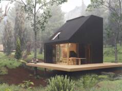 Kuća Dark forest / 3D vizualizacija: Mikro housing hub