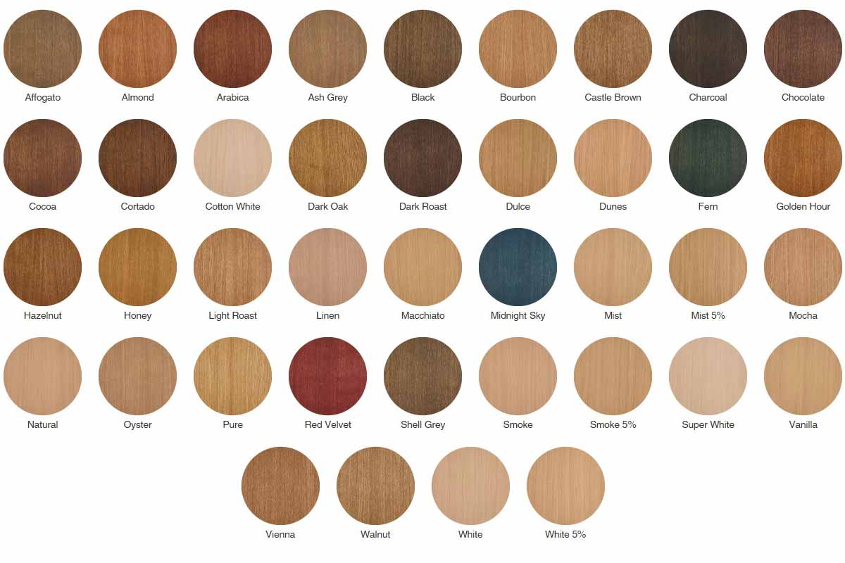 Rubio Monocoat nove Oil Plus 2C boje, paleta boja / foto: Magic Floor