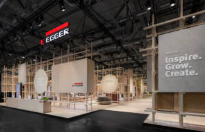 EGGER štand na međunarodnom sajmu interzum / foto: EGGER