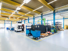 Završni premaz na industrijskom podu