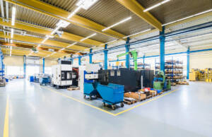 Završni premaz na industrijskom podu