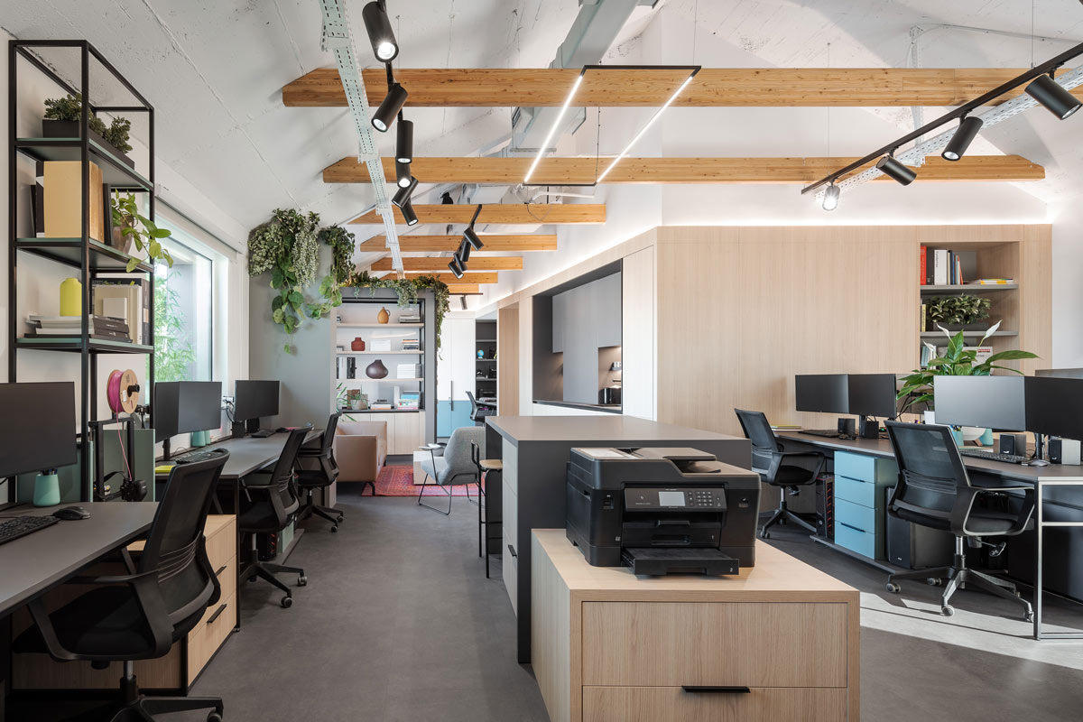 Projekat Studio 315, NRA Atelier, radni prostor, enterijer / foto: Miloš Martinović
