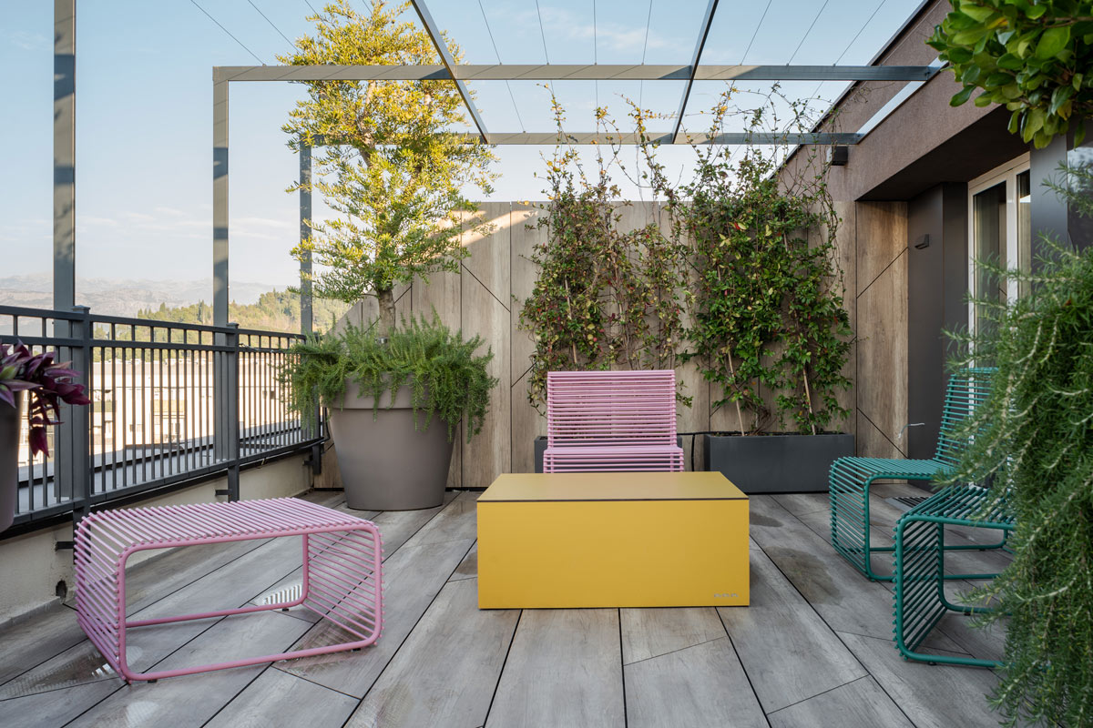 Projekat Studio 315, NRA Atelier, eksterijer terase / foto: Miloš Martinović