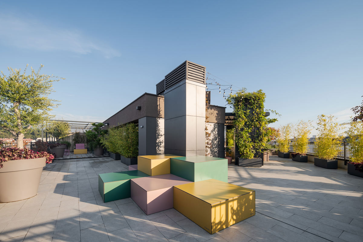 Projekat Studio 315, NRA Atelier, eksterijer terase / foto: Miloš Martinović