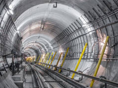 Ferobeton u tunelu