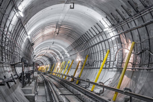 Ferobeton u tunelu