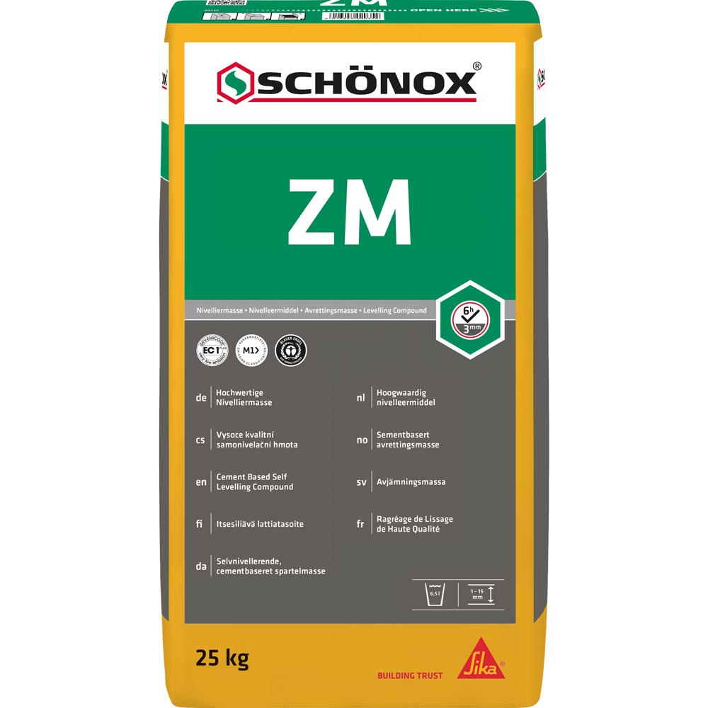 Schönox ZM – samonivelišuća masa velike čvrstoće / foto: SIKA