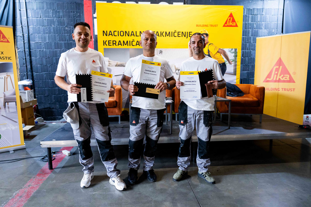 Pobednici Drugog takmičenja keramičara u Srbiji / foto: Sika