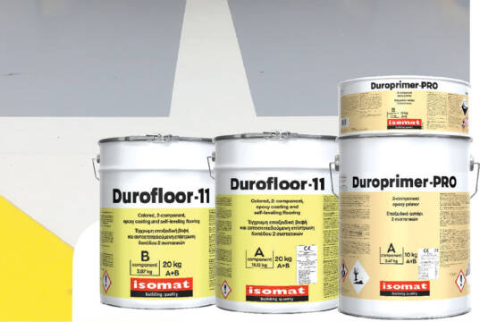 Više od izdržljivosti: Integrisana rešenja za epoksidne podove od ISOMAT-a Durofloor-11 za epoksidne podove / foto: ISOMAT