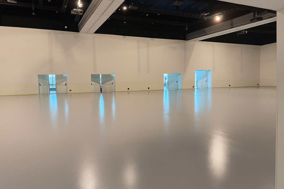 MC-Bauchemie poliuretanski pod u Sava Centru / foto: MC-Bauchemie