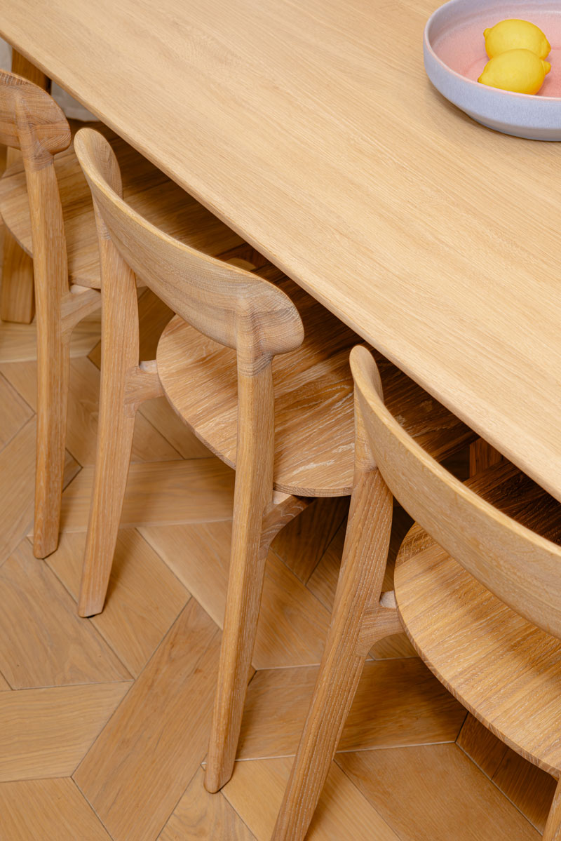 Drveni pod u enterijeru stana / foto: Jovana Rakezić