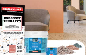 ISOMAT – Terrazzo ponovo u trendu Durocret terrazzo, ISOMAT terrazzo podovi / foto: ISOMAT