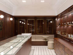 Projekat: Spatial Objectives – Podne obloge inspirišu ambijent stvarajući atmosferu zanatske autentičnosti Projekat: Zlatara Vetini, Svilajnac, enterijer / autor projekta: Spatial Objectives / foto: Strahinja Petrović