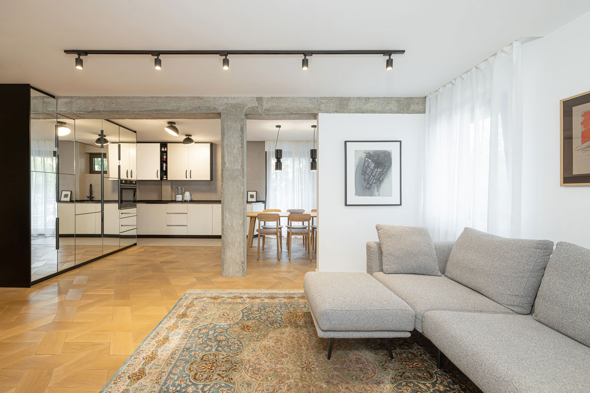 Rekonstrukcija stana HM u Beogradu / foto: Jovana Rakezić