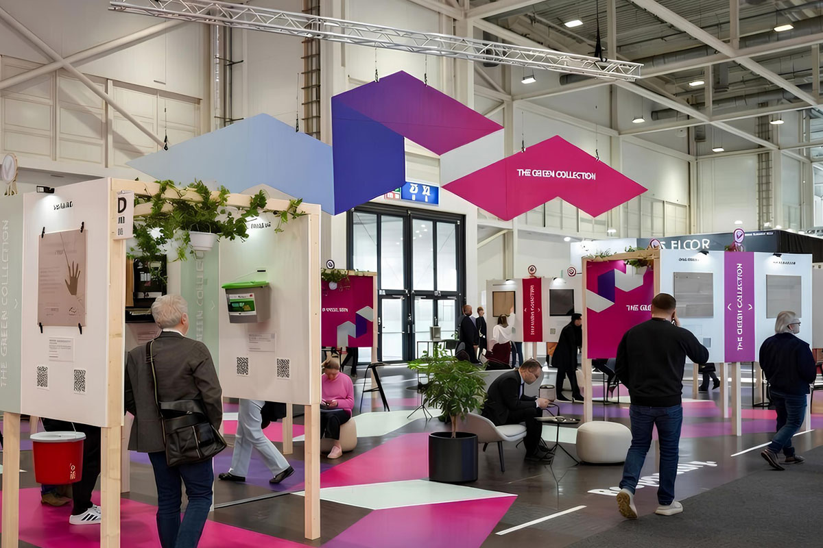 Izložbeni prostor na sajmu DOMOTEX 2026 / foto: DOMOTEX