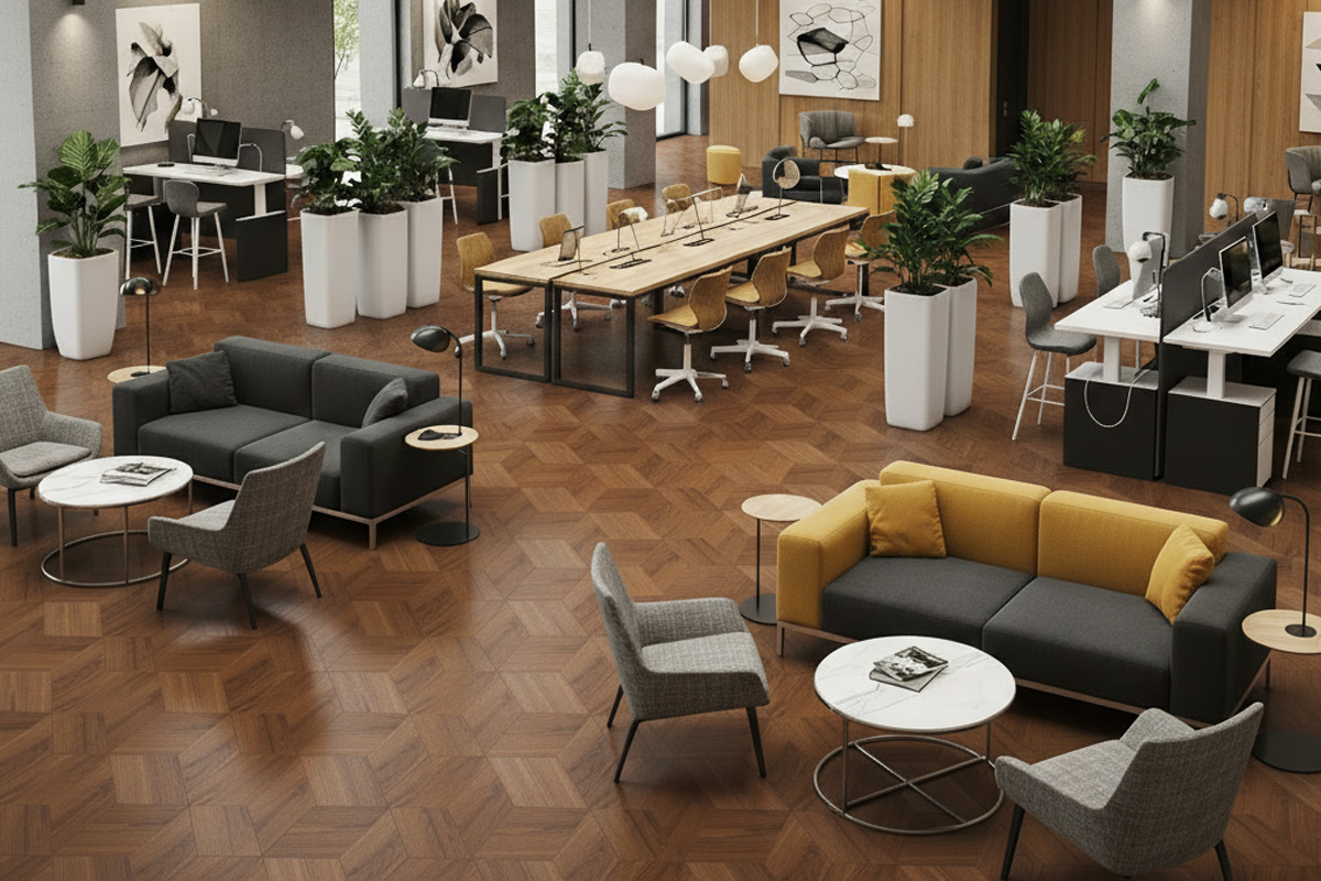 Drvoprodex podovi u enterijeru / foto: Drvoprodex